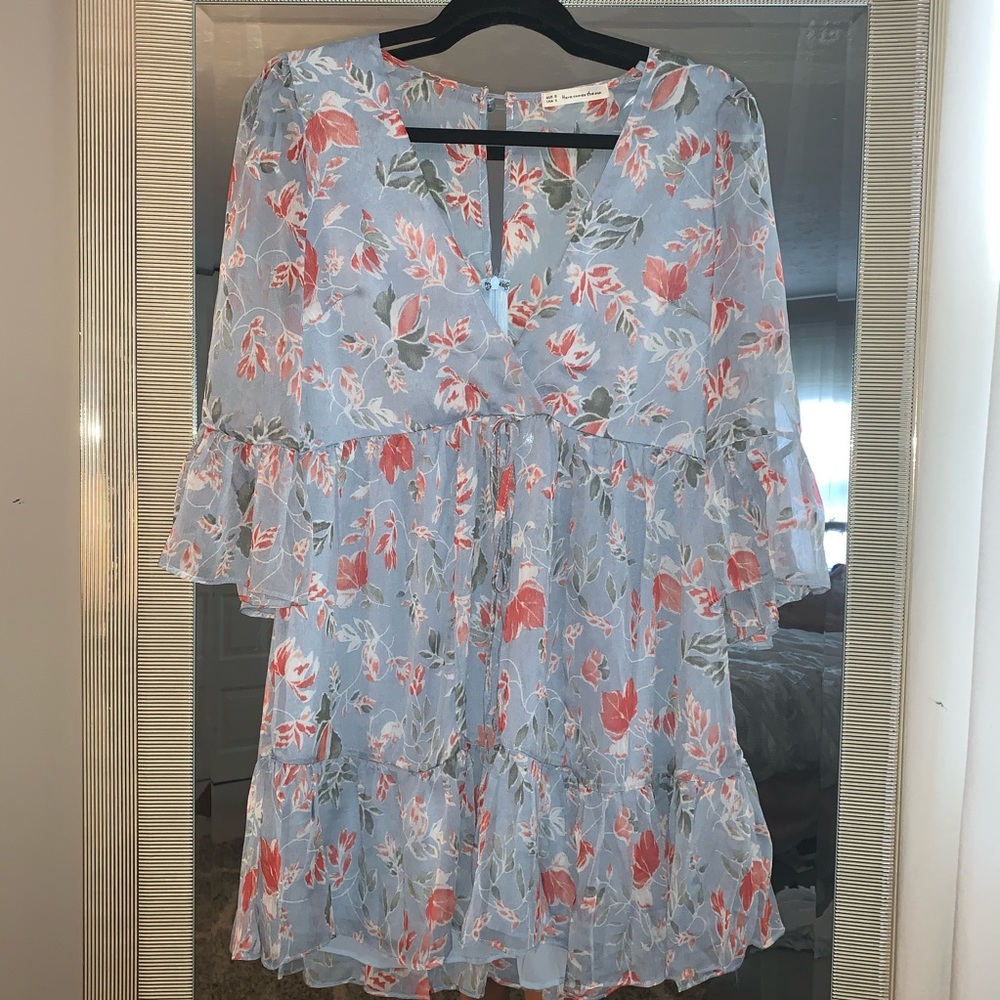 Hello Molly Long-sleeve Dress